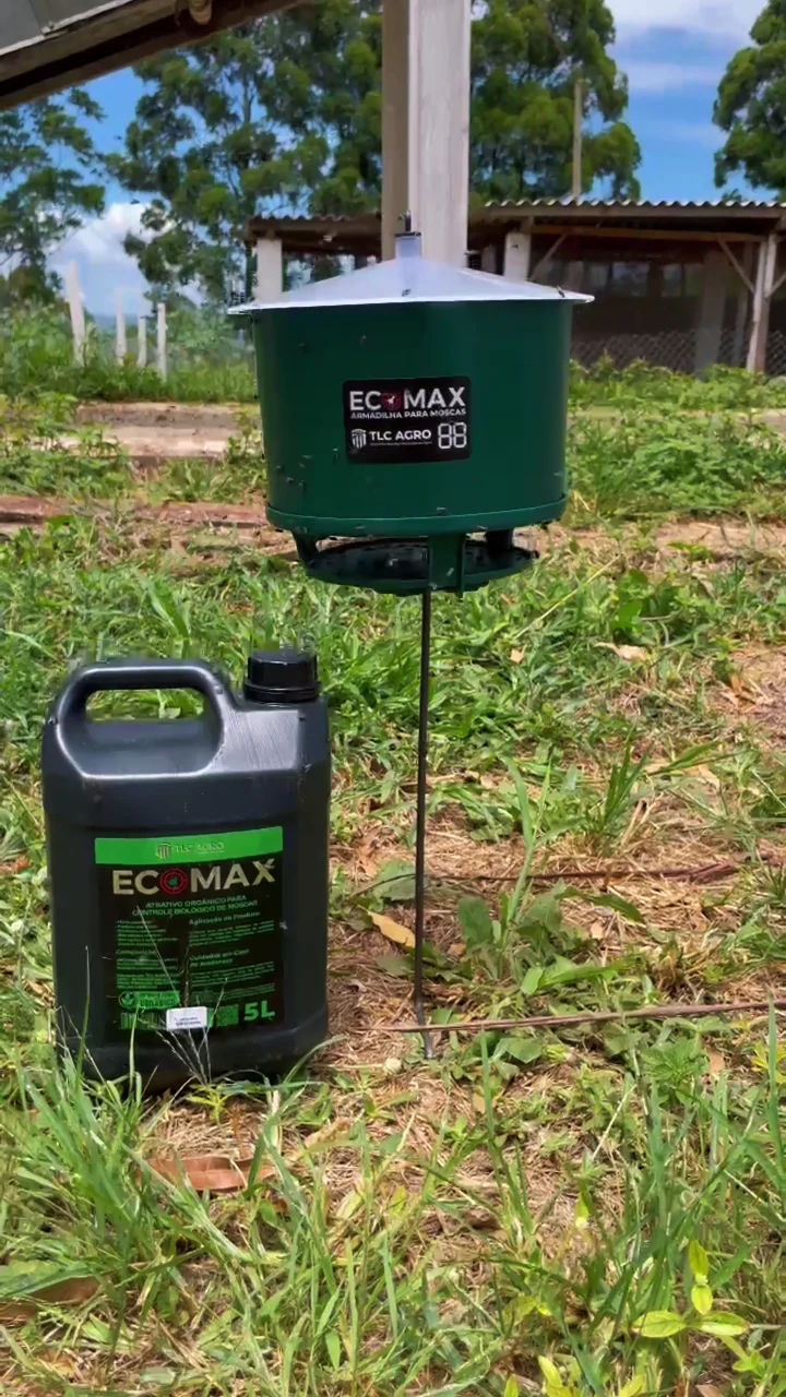 Armadilha Ecomax em demonstração oficial